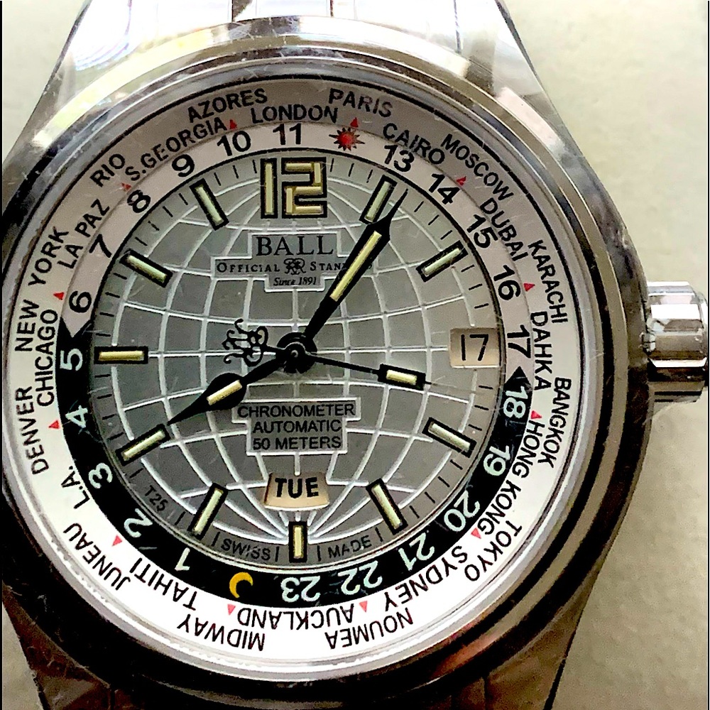 Ball Trainmaster Automatic Watch GM1020D-S1CAJ-WH - Brand New, Never Worn.
